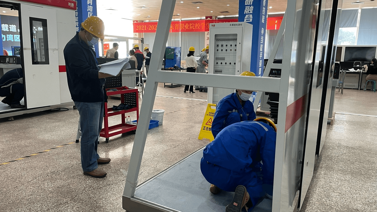 客室車門的安裝與調試2